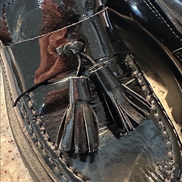 Jonak Black patent leather platform loafer - Picture 2 of 10